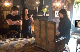 Wendy and Frederick watch Joanna get into combat mode against Tarkoff!