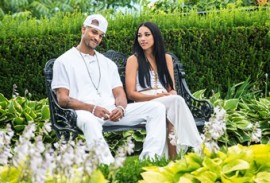 (L to R) Anthony Grant (Damon Dash) and Alexandra Shipp (Aaliiyah) star in the all-new Lifetime Original Movie, Aaliyah: The Princess of R&B.