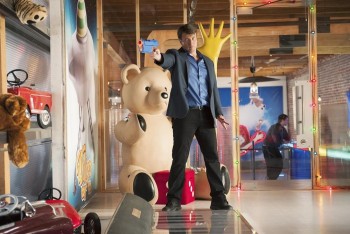 Castle, someone's been murdered, put the toys down.