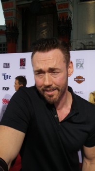 Kevin Durand (SOA red carpet)