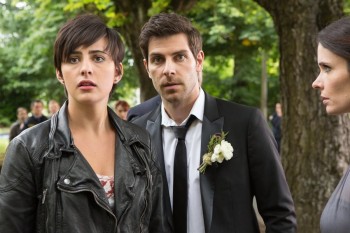 Trubel isn't known for sticking around when the authorities arrive but Nick encourages her to tough it out.