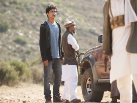 Scary moment for Aayan when he is taken off the bus.