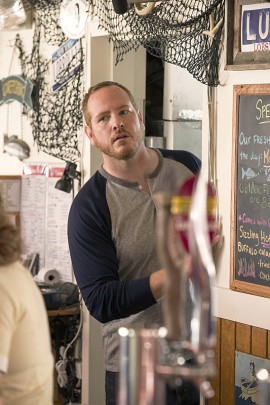 Oscar is always sticking his nose in where it doesn't belong.