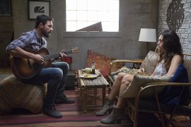 Not only does Gus cook for Fiona, he serenades her too!