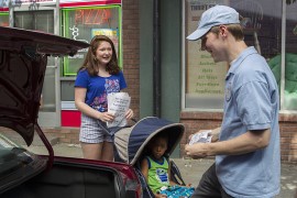 Debbie invites Matty to her "grown up" party.