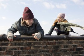 A ledge is not the place to practice ballet moves, Bianca. 