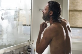 Rick sheds more than his ratty beard. Welcome back to humanity, Mr. Grimes.