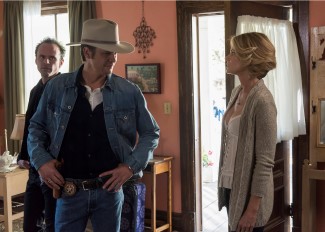 Did Boyd slip up on purpose? Either way, Raylan knows Ava's cover is blown. 