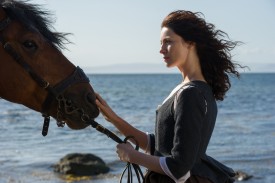 A beautiful shot full of emotion and tension. Claire wants to find Jamie more than anything but can only do so much.
