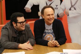 Meeting the new writer. 