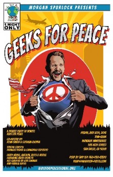 Morgan Spurlock Geeks for Peace SDCC 2015