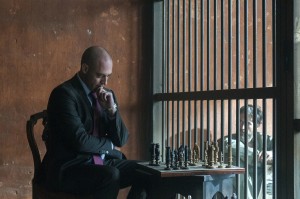 TYRANT -- "Mark of Cain" -- Episode 201 (Airs Tuesday, June 16, 10:00 pm e/p) Pictured: (l-r) Ashraf Barhom as Jamal, Adam Rayner as Barry. CR: Kata Vermes/FX