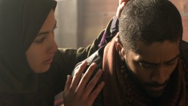 TYRANT -- "Faith" -- Episode 203 (Airs Tuesday, June 30, 10:00 pm e/p) Pictured: (l-r) Mor Polanuer as Samira, Alexander Karim as Ihab. CR: FX