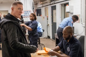 When Tommy sees Angela in the station house, the look on his face is pure hatred. 