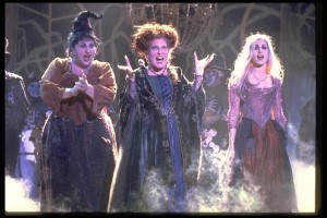 The Sanderson Sisters will deliver the scares in "Hocus Pocus."