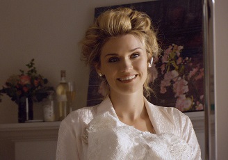 Let's hope Audrey doesn't say "I do" with that do...