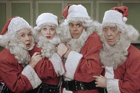 I Love Lucy Christmas Special, Wednesday, Dec. 23 -- Featuring two back-to-back classic episodes of the 1950s series. This photo is from the Christmas Episode, first presented in December 1956, now colorized in its entirety. Photo: Screen Grab/CBS ©2015 CBS Broadcasting, Inc. All Rights Reserved