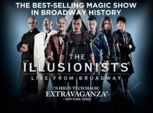 The Illusionists--Live on Broadway. Photo courtesy of ticketmaster.com.