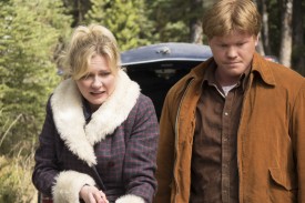 FARGO -- ÒLoplopÓ -- Episode 208 (Airs Monday, November 30, 10:00 pm e/p) Pictured: (l-r) Kirsten Dunst as Peggy Blumquist, Jesse Plemons as Ed Blumquist. CR: Chris Large/FX