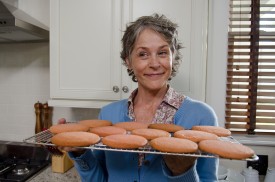 Sometimes I wonder why Carol bakes. Is she trying to keep everyone on her side with sweets?