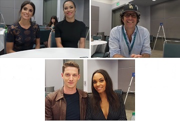 Top (l-r) Nikki Reed and Jessica Camacho; Clifton Campbell Bottom (l-r) Zach Appelman and Lyndie Greenwood
