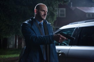 Det. Baribeau takes Hank to a Black Claw hideout awaiting further instructions from Bonaparte.