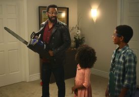 When you don't have a key, use a chainsaw. 