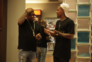 Jermaine Dupri and Bow Wow