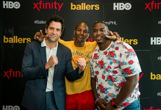 L-R: Troy Garity, Bernard Hopkins, Donovan Carter. Photo credit: Jim Harris/HBO