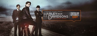 Harley and the Davidsons key art banner