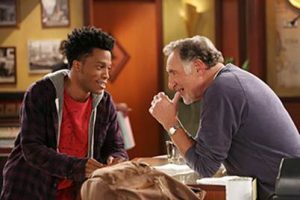 L-R Jermaine Fowler and Judd Hirsch in CBS' new comedy, Superior Donuts