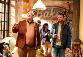 Stephen Fry and Joel McHale 