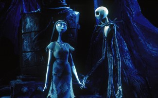 TIM BURTON'S THE NIGHTMARE BEFORE CHRISTMAS - Jack Skellington (Danny Elfman; Chris Sarandon), Halloweentown's beloved Pumpkin King, is obsessed with bringing Christmas under his control and enlists his loyal townspeople to help him become a substitute Santa to create a new and improved version of the holiday. (©Disney)