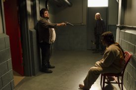 Daryl is biding his time and he isn't letting anything get by him.