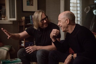 Morten Tyldum and J.K. Simmons (Photo Courtesy of Starz Entertainment LLC)