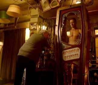 Come on, you know I had to post the one with Renard shirtless -- (Photo by: Allyson Riggs/NBC)