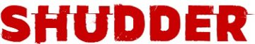 Shudder logo - red white - 2017
