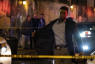 Chadwick Boseman in 21 Bridges - STXFilms