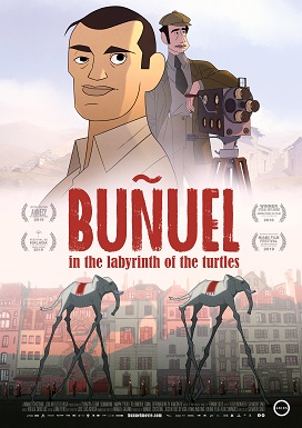 GKIDS BUÑUEL IN THE LABYRINTH OF THE TURTLES Key Art