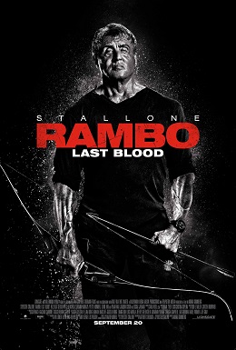 RAMBO LAST BLOOD final key art bw - Lionsgate