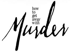 How to Get Away With Murder bw logo