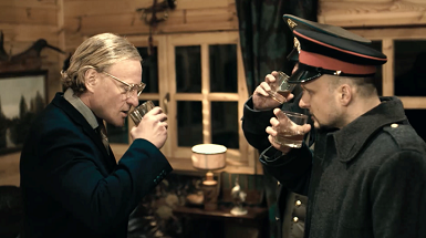 Oleg Gordievsky with KGB Handlers - Spy Wars with Damian Lewis