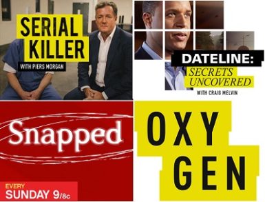 Oxygen - 12 Dark Days of Serial Killers Programming - April 2020