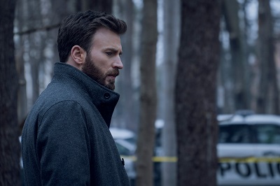 Defending Jacob - Episode 1 -- Chris Evans in “Defending Jacob,” Photo Cr: Apple TV+.