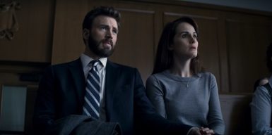 Chris Evans and Michelle Dockery in Defending Jacob -- Photo Cr: AppleTV+