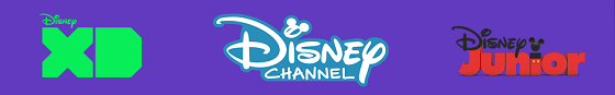 Disney Channel, Disney Junior, Disney XD combo logo