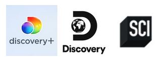 Discovery+ - Discovery - Science Channel combo logo