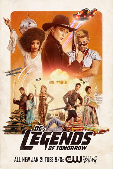 DC's Legends of Tomorrow Season 5 key art - The CW