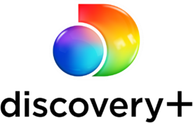 Discovery+ Discovery Plus_Vertical-Primary_BlackWordmark_RGB