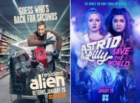 Resident Alien - Astrid & Lilly Save the World combo - Syfy